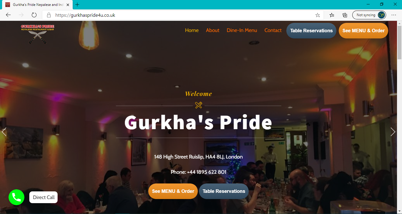 RINCS IT-Gurkha's Pride Restauratn