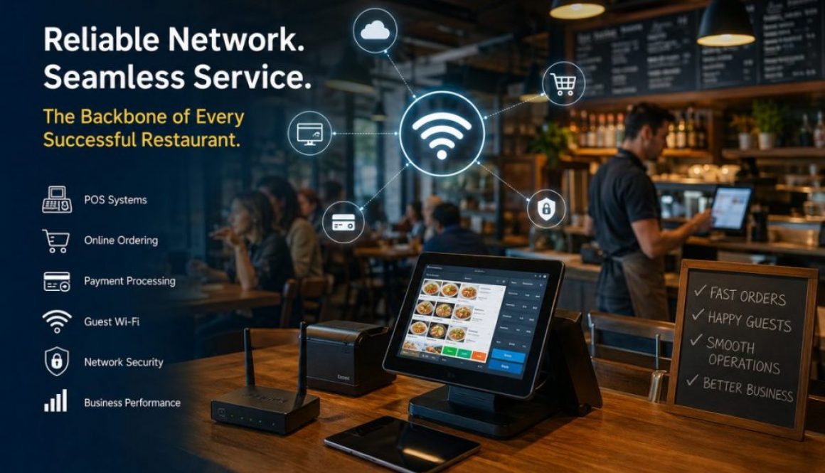 Restaurant Businesses Need Reliable Network Infrastructure
