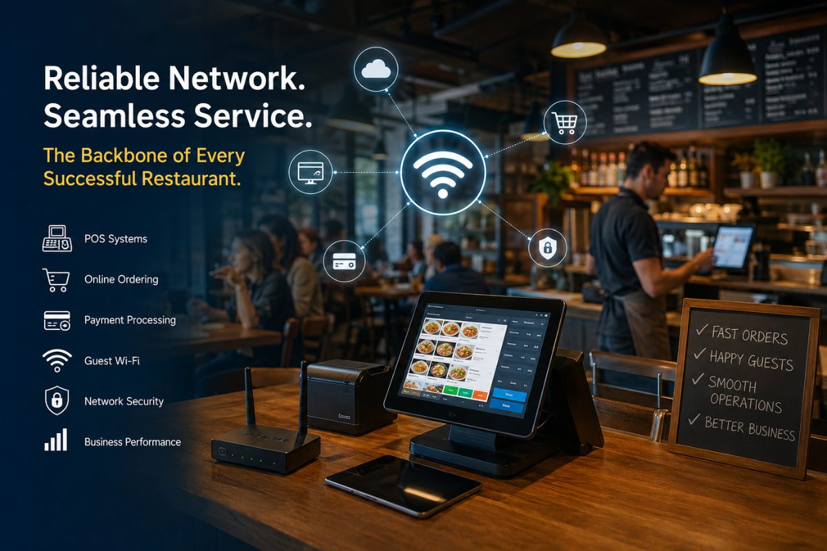 Restaurant Businesses Need Reliable Network Infrastructure